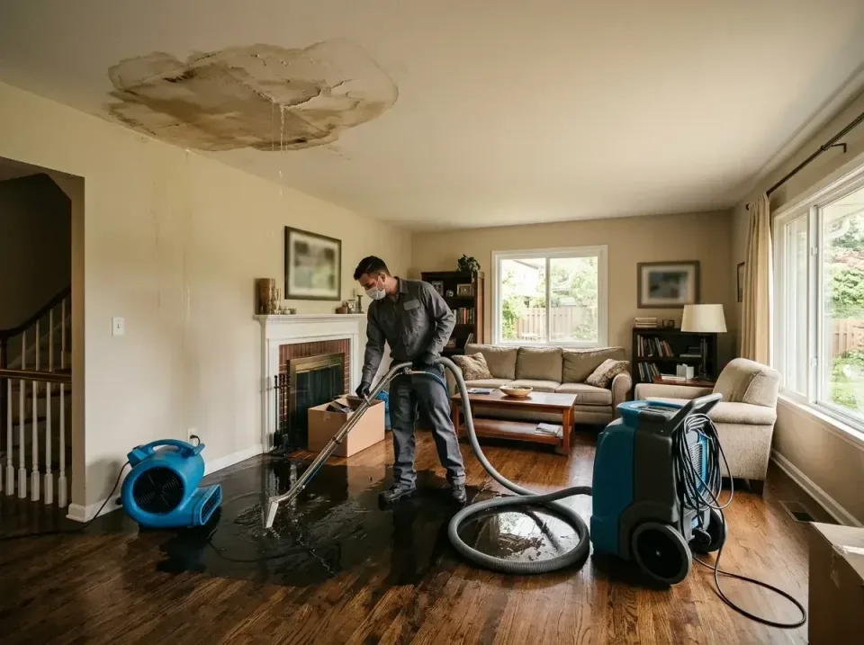 attic-pipe-burst-ceiling-drip-008 — frequently asked questions, Water Damage Restoration & Carpet Care in Lamar, MO